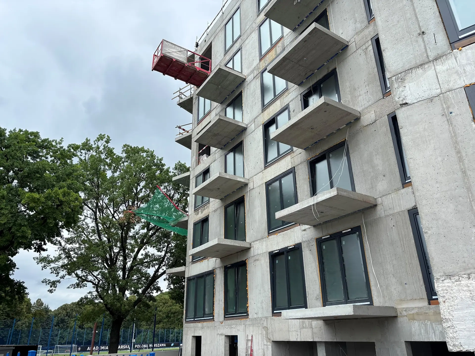 Postęp budowy inwestycji Konwiktorska, Warszawa